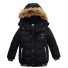 Kinder-Winterjacke L1911 schwarz