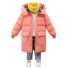 Kinder-Winterjacke L1913 pfirsich