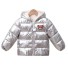 Kinder-Winterjacke L1942 silbern