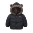 Kinder-Winterjacke L1989 schwarz