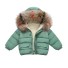 Kinder-Winterjacke L2041 grün