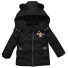 Kinder-Winterjacke L2098 schwarz