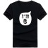 Kindergeburtstag T-Shirt B1510 schwarz