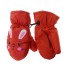 Kinderhandschuhe mit Hase rot