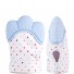 Kinderhandschuhe mit Silikon blau