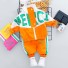 Kinderjacke und -hose L1097 orange