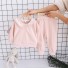 Kinderpullover und Hose L1356 rosa