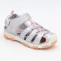 Kindersandalen A756 silbern