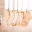 Kindersocken 5 Paar J876 braun