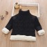 Kinderstrickpullover L593 schwarz