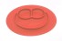 Kinderteller in Form eines Smileys J2890 rot