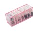 Kleiderorganizer 32 x 12 x 12 cm H1174 rosa