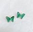Kolczyki damskie motyle H820 11