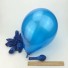 Kolorowe balony dekoracyjne - 10 sztuk niebieski