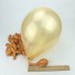 Kolorowe balony dekoracyjne - 10 sztuk złoto