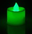 Kolorowe świece LED J2912 zielony