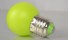 Kolorowe żarówki LED E27 1/3/5 W J769 zielony