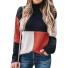 Kolorowy sweter damski A2271 czarny