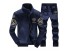 Komplet męski - Bluza i spodnie J2231 ciemnoniebieski