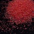 Komplet szklanych koralików do wyrobu biżuterii czerwony