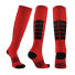 Kompresné ponožky proti kŕčovým žilám Bavlnené kompresné podkolienky na šport Proti kŕčovým žilám červená