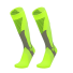 Kompresné ponožky proti kŕčovým žilám Bavlnené kompresné podkolienky na šport Proti kŕčovým žilám V305 zelená