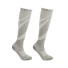 Kompresné ponožky proti kŕčovým žilám Bavlnené kompresné podkolienky na šport Proti kŕčovým žilám V307 sivá