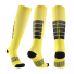 Kompresné ponožky proti kŕčovým žilám Bavlnené kompresné podkolienky na šport Proti kŕčovým žilám žltá