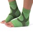 Kompresné ponožky s otvorenou špičkou P3710 zelená
