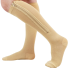 Kompresné ponožky so zipsom Kompresné podkolienky proti kŕčovým žilám Vhodné na cestovanie béžová