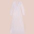 Koronkowa sukienka maxi biały