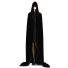 Kostým plášť s kapucňou čierna