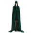 Kostým plášť s kapucňou tmavo zelená