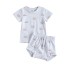 Koszula dziecięcy i spodenki L1121 biały