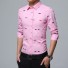 Koszula męska F604 różowy