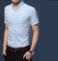 Koszula męska z krótkim rękawem jasnoniebieski