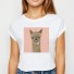 Koszulka damska z nadrukiem zwierzęcym B352 9