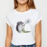 Koszulka damska z nadrukiem zwierzęcym B352 1