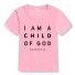 Koszulka dziecięca B1578 różowy