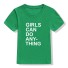 Koszulka dziewczęcy B1571 zielony