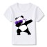 Koszulka dziewczęcy dubbing J622 panda