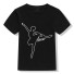 Koszulka dziewczęcy z baletnicą B