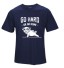 Koszulka męska GO HARD J2199 niebieski