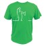 Koszulka męska T2031 zielony