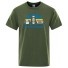 Koszulka męska T2055 zieleń wojskowa