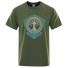 Koszulka męska T2098 zieleń wojskowa