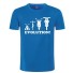 Koszulka męska T2117 niebieski