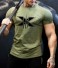 Koszulka męska T2155 zieleń wojskowa