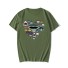 Koszulka męska T2169 zieleń wojskowa