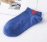 Kotníkové ponožky A1476 modrá